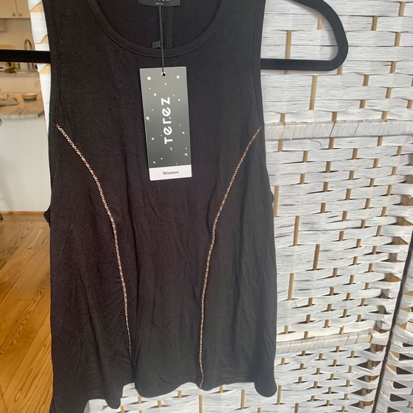 Terez Racer Back Tank NWT - Picture 2 of 6